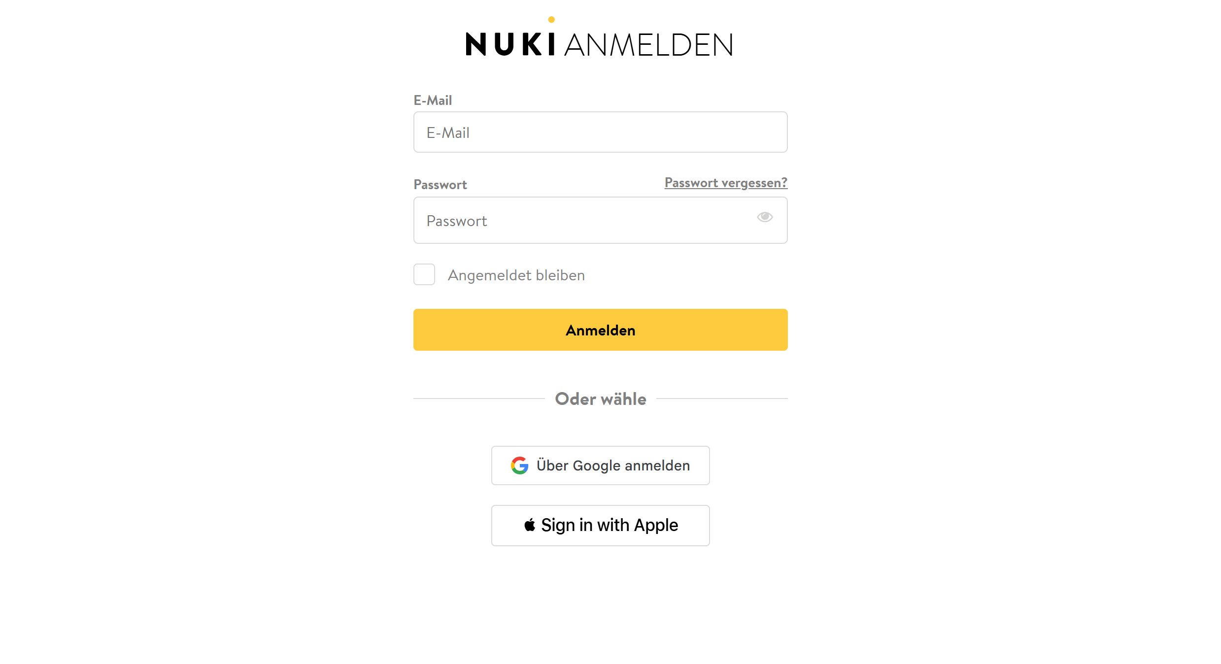 3 Nuki Web Login